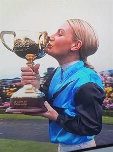 Let the celebrations begin ... Jamie Melham