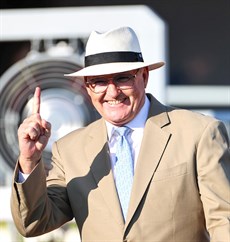 David Hayes (above) and Ka Ying Rising and Zac Purton (below). What a team!!