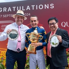 Good times ... 

“We won every big race in Singapore with all types of horses … old, young, sprinters and stayers … so I know I have the ability to be better than how my first year went and I’m now starting to feel we are on the right track to be successful.” Dan Meagher