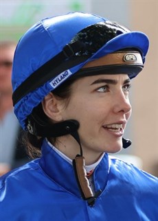 Angela Jones ... she could get over the line in the Jockeys' Challenge

Racing Photos: Ross Stevenson and Graham Potter