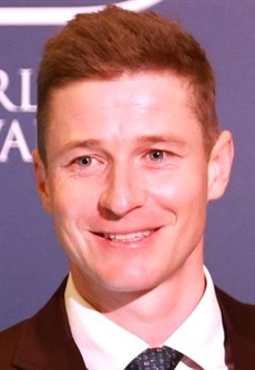 Great racing ... top jockeys. James McDonald (above) ... Zac Lloyd (below) ...