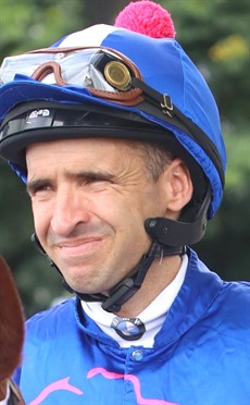 Michael Rodd ... he rides Anemacore in the Glasshouse (see race 8)