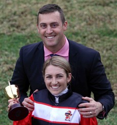 Tony Gollan and Tegan Harrison