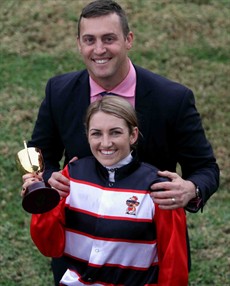 Tony Gollan and Tegan Harrison