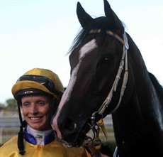 One Grey
Won on New Year's day with stable apprentice Janette Johnson on board