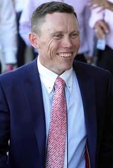 Chris Munce
Leaving the Gold Coast track after his last career ride as a jockey ...