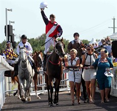 That Magic Millions winning feeling. It's enough to make even the most seasoned jockey stand up in the saddle 