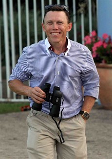 ... and a few weeks later he walked into the Sunshine Coast Turf Club as a fully fledged trainer