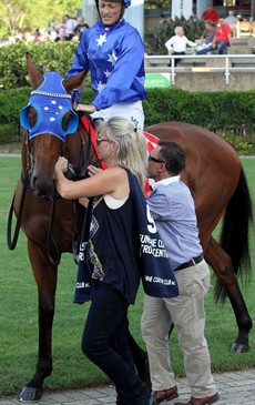 It was no easy transition. Sometimes it looked like he still wanted to get onto the horse