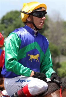 ... and his Patinack Farm racing silks which, for some time, were seen competing at all major racing centres