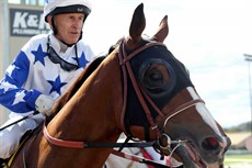 In the winners' enclosure