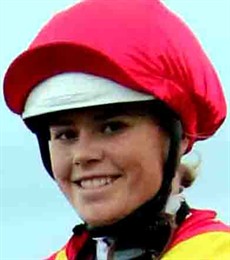 Winona Costin ... 

rides Dashie De Luxe in race 4