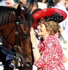 Helen Page and Rudy ... looking to keep the home flag flying in the Premier's Cup