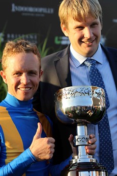 Kerrin McEvoy and Bjorn Baker celebrate Music Magnate's win in the 2016 Doomben 10 000.

With changes being mooted, will Music Magnate's entry into the record books ultimately mark him as the final winner of a race steeped in history? 