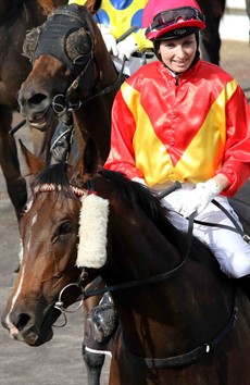 What a way to finish off the day – so many good horses in one race. I was taken by the runs of both Our Beebee - pictured above - and Tyzone when they both won their last starts respectively. It has been tough to separate them here this weekend. Tyzone will handle the soft going but has never been tried on a heavy track – this with the 59 kilograms has swung me to Our Beebee who gets in with just 51.5 kilograms after Rebecca Williams’ claim (see race 8)