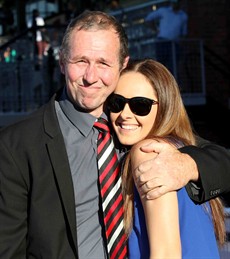 John Zielke and his daughter Renee celebrate their Gunsynd success

“If the connections of the runner-up now want to take legal action they will have to put up their own money to challenge the decision, the stewards and Queensland Racing are the ones who are then going to have to give their barristers some money to defend it. 

“The challenge, if it comes, is not against us, it is against their decision. When correct weight is called, it is correct weight.”

 - John Zielke