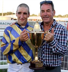 Jarrod Todd and Neil Dyer

Darren Winningham's superb series of photos tell the story as they capture the emotional charged victory of Royal Request in the 2017 Darwin Cup