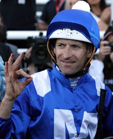 Hugh Bowman (above) and Brenton Avdulla (below). The Jockey Challenge looks likely to come down to a great battle between these two. I am going for Hugh!