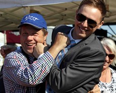 Looks like the Edmonds stable is firing under the guidance of Toby with the help of Trent Edmonds . Maybe it is all that KFC supplements Trent is putting away – what is your secret big fella?

Now that I have sledged him and he will probably want to beat me up like last weekend!