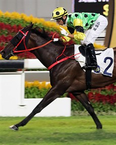 Nothingilikemore impresses his return to action under Joao Moreira.
