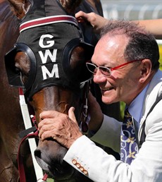The quality runner in race 1 is the top weight All Too Huiying, trained by the eccentric Gary Moore Pictured above), who won a distance race over the Flemington carnival. I think this weekend the colt may need the run as he will be aimed at a race on Magic Millions Day.