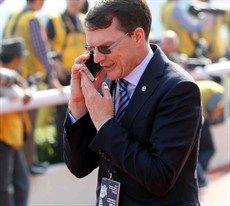 Aidan O'Brien ... trainer of Highland Reel