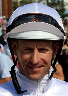 Consommateur (2) from the Michael Kent stables ticks a few boxes. The mare has won at Rosehill in a previous outing here. She loves wet tracks and she has the genius riding ability of Hugh Bowman (pictured above) on her side – so it is a little hard to go past this one at $8.(see race 2)