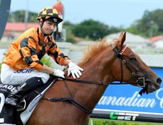 Ric McMahon ... he rides Odelia (7) from the Barry Lockwood stable who resumes from a spell here with Ric McMahon to ride. She has drawn wide in barrier 10, however, she should still be hard to beat. (see race 4)