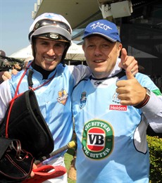 Winno and Tye Angland

Congratulations must go to Tye with a winning double on ANZAC day at Randwick. That brought up his 100th winner for the season. How good is that – a great jockey and a wonderful NSW lad!