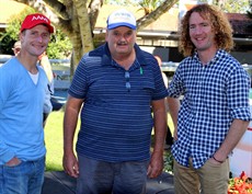 PK ... with Brad Rawiller and Ciaron Maher