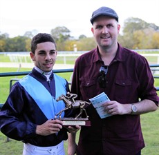 2017 winner Beau Appo with Matthew Duncan