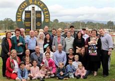Each year the Duncan family attend this meeting – they come to support the Club and they sponsor the Jockeys Challenge.

Matthew Duncan, who is a jockey’s manager, ensures a large turnout each year of his family who used to live in the area each year. 

It is an absolute spectacle each year to see the entire family gather and support the Kilcoy Race Club. Over the past two years I have gained some sensational photos of the family and the winning jockeys. It is an amazing sight to see the family all gather in the parade ring after the last race!