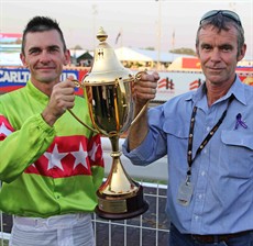 Not since 2004 has the Palmerston Sprint and Darwin Cup double been completed by the same trainer and jockey combination. In 2018 some fourteen years later it was replicated with Captain Punch winning the Bet 365 Palmerston Sprint on Saturday and then Zahspeed winning the Carlton Mid Darwin Cup for winning trainer Gary Clarke and winning jockey Brendon Davis who were successful in writing history in 2018.


