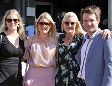 Trainer Bill Healey has his first runner in his own name – I Am Venus (16). This mare has always had some serious ability but she just must put it all together on the day. If the real I Am Venus turns up she will destroy this field. Billy is pictured with co-Owner Janelle Whalley and her daughters Tayla and Heidi. (see race 1)