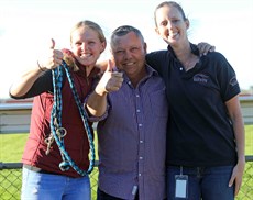 Tony Haydon and his team … so relaxed after win ...