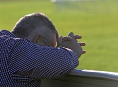 … although Tony had been a little bit more tense when the field was loading