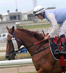 Defence Missile (see race 8)

 I think the Les Ross trained Defence Missile (3) gets his chance to turn the tables on Mishani Hustler (1) from barrier 1. Jeff Lloyd is in the saddle and knows every blade of grass on this Gold Coast track.
