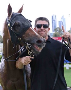 Cabeirian (2) loves wet tracks. He won last start 2 weeks ago at the Gold Coast on a heavy track with Jag Guthmann-Chester in the saddle. He is strapped by “Gold Coast’s number one strapper” – Luke Milligean. Can Luke bring his special touch to Doomben this weekend to see this runner win back to back? I will be watching closely! (see race 10)


Photos: Darren Winningham and Graham Potter
