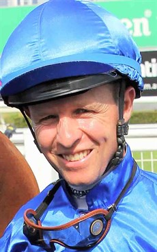 Kerrin McEvoy … could give Hugh Bowman a real go in the Jockey Challenge