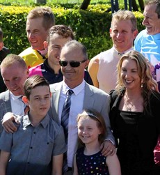 The send off that the Brisbane Racing Club and the jockeys and trainers gave me on Doomben 10 000 day was pretty overwhelming to be quite honest 