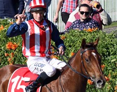 Okeechobee with Matthew Powell after they had secured her maiden victory in only her second start 