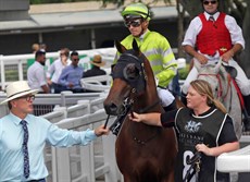 Iamican, pictured at a prior start, was a winner at the Sunshine Coast on August 25