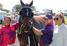 Celebrating a first city win for the Sears training partnership … 