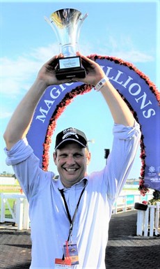 Sir Rocket (5) is from the Bjorn Baker stables. Baker (pictured above) has a wonderful record at the Gold Coast he targets these feature races every year – normally with wonderful success. This runner has had three trials in the lead up to this race and has been brought up from Sydney early to get ready for this race. He has had a look at the Gold Coast track as well with a trial on 31 December that he won well. Damian Lane in the saddle – there is a lot to like about this runner. 