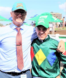 Only the big field and bad luck can see Alligator Blood (2) (pictured below) get beaten here. He has been breathtaking winning both starts after resuming from a spell. David Vandyke has a very nice one here and Ryan Maloney (both pictured below) is looking to win for the fifth time aboard him this weekend (see race 6)