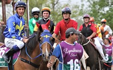 Some of the colourful, happy but always competitive scenes from the meeting at Warwick which was held on the same day that the $10 million raceday took place at the Gold Coast. 