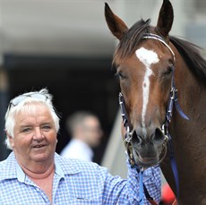 Mishani Miss with owner Mike Crooks (see race 1)