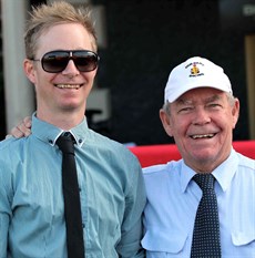 Will and Peter Hulbert (pictured above) ... Wirnpa (13) is trained by Hulbert Racing and apprentice Maddy Wishart (below) again has the ride this weekend. She rode this gelding to success a fortnight ago here over the same distance. Again, she could be hard to knock off given a good run in transit.(race 5)