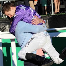 It was a day of ‘firsts’ when Invincibella won the 2019 edition of the Tatt’s Tiara at Eagle Farm (pictured below). It was the mare’s first Group One win and the first Group 1 win for her jockey, Jason Collett (just look at that celebration - above). The victory also capped an amazing season for trainer Chris Waller as it was his 18th Group One win for the season, an Australian record. Invincibella was sold at the Magic Millions Broodmare sale on Monday for $1.3 million.