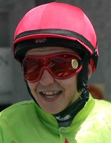 Le Force (7) made his debut at Doomben four weeks ago – the run was even – got too far back and had little luck. The winkers go on this weekend for this Darryl Hansen runner. Look for an improvement back on his home track after being scratched last weekend. Luke Tarrant (pictured above) to ride – lucky for me I am staying home as I expect that Mr Tarrant will have some colourful words for me if I was on track after QLD won Origin (see race 1)

 Photos: Graham Potter and Darren Winningham